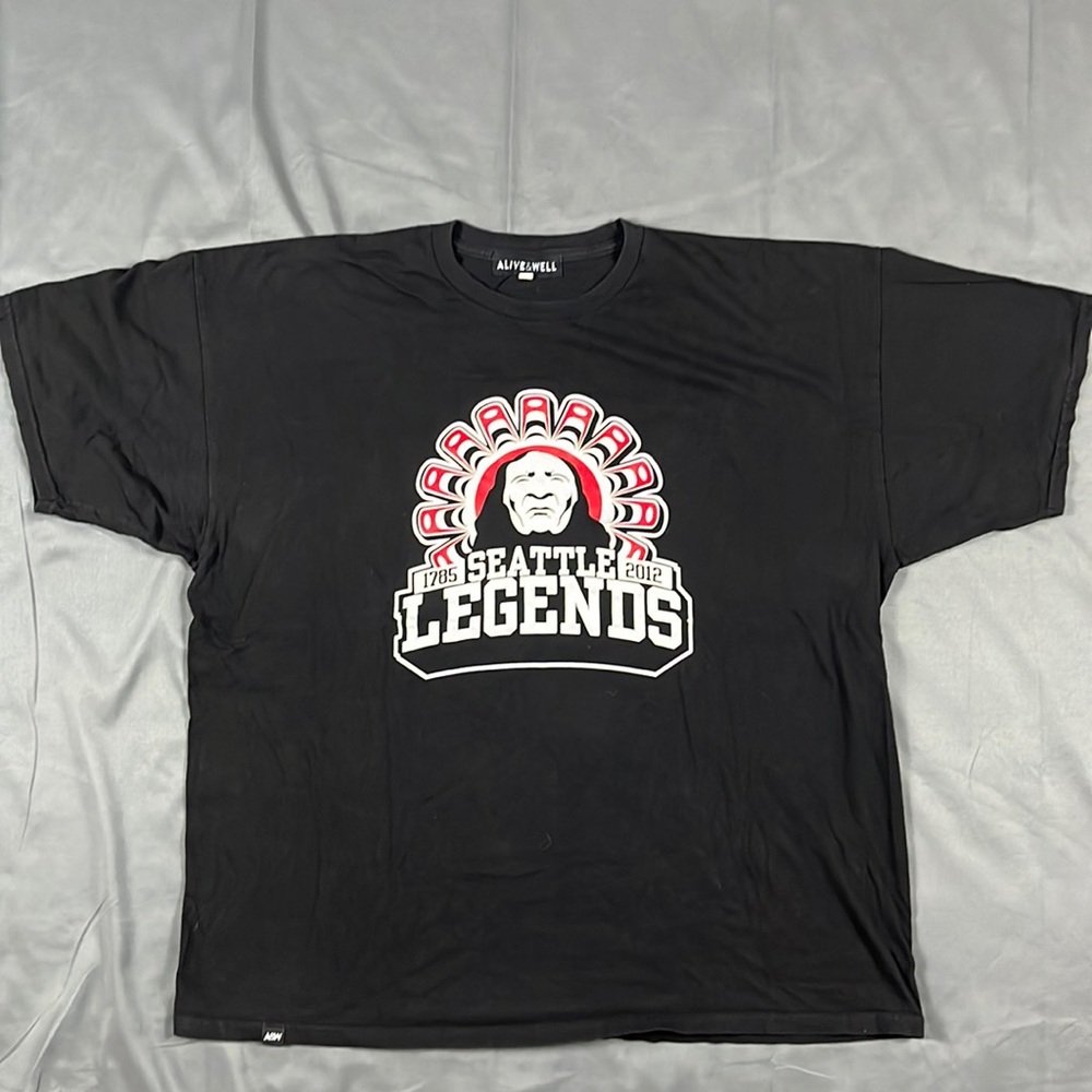 Alive&Well Seattle Legends 1785-2012 T-Shirt | XXL